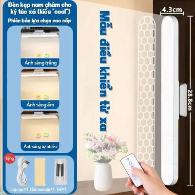 Đèn bàn Led Đèn bàn với Magnetic Sucking Bảo vệ mắt 3 chế độ sáng Cài đặt phòng ngủ Vanity