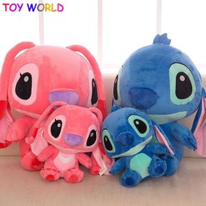 40/50/60cm Big Size Disney Kawaii Lilo & Stitch Plush Toys Stuffed Soft Cute Anime Lilo & Stitch Doll for Children Kids Sleeping Pillow toy for girls