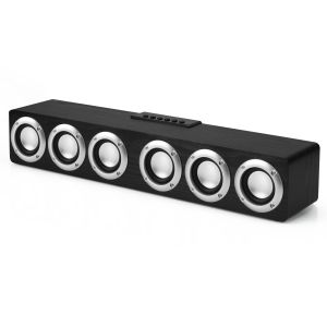 Bluetooth Speaker ลำโพงบลูทูธ ลำโพง Bluetooth ไร้สาย ซับวูฟเฟอร์ รองรับไมโครโฟน บลูทู ธ  USB การ์ด TF วิทยุ ลำโพง Bluetooth พกพา ไฟ LED สีสันสดใส ลำโพงบลูทู