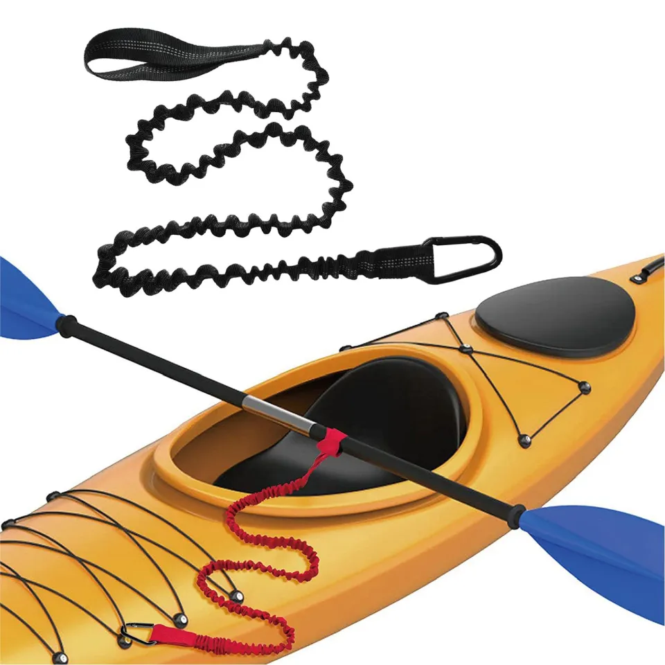 Moon BABY Kayak Paddle Leash Canoe Tether Secure Adjustable Keeper Fishing  Pole Holder