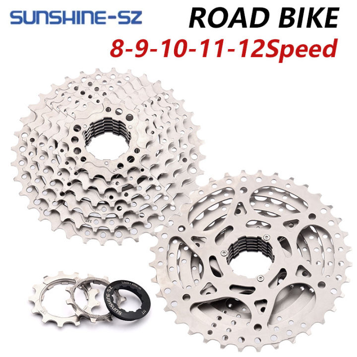 SUNSHINE Road Bike Cassette 10 11 12 Speed 11-23T/25T/28T/30T