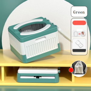 Foldable Indoor/ourdoor Childrens Toile1-7ages Pull Childrens Toilet Easy to Clean，Large Size