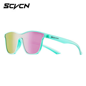Kacamata Sport Polarized SCVCN untuk Pria & Wanita Frame TR90 Super Ringan dengan Perlindungan UV400 untuk Nyetir Bersepeda & Memancing