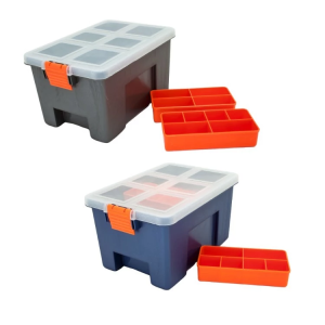 Green Leaf Kotak Perkakas Flint (1446)