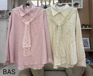 KEMEJA KATUN UNIK IMPORT BAS