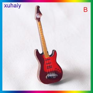 xuhaiy Mini mô hình đồ nội thất guitar cổ điển phổ biến guitar điện chụp instrumen