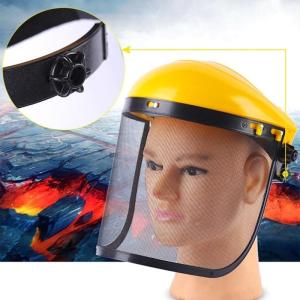 Adjustable Safety Face Mask For Splash Protections During Grinding Operations Clear Face Guard Shield