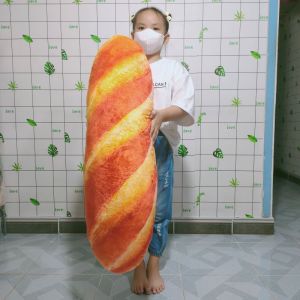 GỐI ÔM BÁNH MÌ GẤU BÔNG BÁNH MÌ NHIỀU SIZE DỄ THƯƠNG GỐI ÔM NGỦ AN TOÀN CHO BÉ ẢNH THẬT