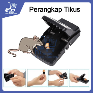 Alat Jepit Perangkap Jebakan Tikus / Jepretan Bahan Plastik Tebal