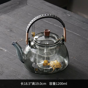 Pembakar Teh Periuk Teh Dapur Elektrik Seramik Pembakar Air Kecil Pemasak Induksi Pot Teh Teko Dapur Elektrik Kuasa Tinggi Rumah Tangga