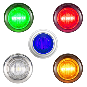 Đèn LED tín hiệu hông xe thấu kính màu khói sidemarker hổ phách dẫn tín hiệu báo Rẽ/dẫn chạy/vị trí/Đèn hậu xe hơi