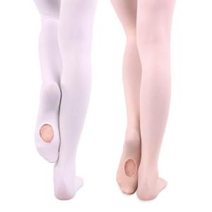 LOlanta Women Girls Ultra Soft Pro Dance Tights /Ballet Gymnastics  Practice Tight Socks Adult Little Kid Ballet Legging Hole Style