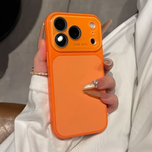 Instantly Change 17 Large Window Phone Case For iPhone 17 16 15 14 13 12 Pro Max Camera Lens Protection Shockproof Bumper Cover