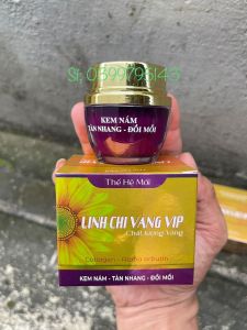 Kem Nám Tàn Nhang Đồi Mồi Linh Chi Vàng Vip Thế Hệ Mới 20g