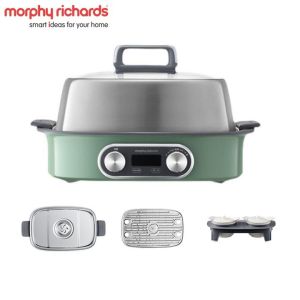 Nồi hấp đa năng nhãn hiệu Morphy Richards MR1168 công suất 2000W dung tích 6 lít - Hàng chính hãng bảo hành 24 tháng