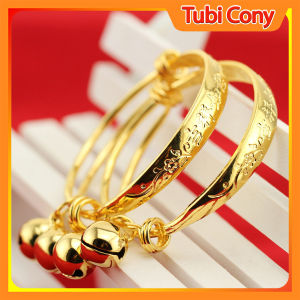 Vòng tay trẻ em em bé chuông vàng cát việt thông minh trường thọ phú quý - HNK - vòng tay trẻ em - Bao hoàn tiền - Bao đổi trả trong 07 ngày nếu sai hình