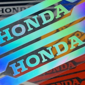 2 PCS Honda Sticker for Motorcycle Suspension Stickers Waterproof Motor Fender Shock Absorber Click V2 V3 Vinyl Decals AA
