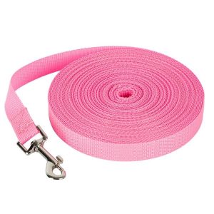 Nylon Long Dog Training Leash 1.5M-30M 2cm Wide Traction Rope Lanyard Versatile Pet Walking Leads for Small To Large Dogs