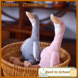 Behoo Cổ Dài Ngỗng Nhồi Bông Búp Bê Sang Trọng Dễ Thương Mềm Nhồi Bông Búp Bê Plushie Động Vật Đồ Chơi Cho Trẻ Em Bé Trẻ Em Quà Tặng Sinh Nhật
