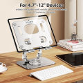 GOOJODOQ Laptop Stand 360° Rotatable For Notebook Tablet Stand Liftable Portable Folding Stand Inch Laptop Tablet For iPad. 