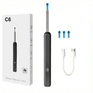 C6 Wireless WiFi Ear Cleaner Inligent Ear Pick with Camera Visual Ear Scoop Baby Ear Cleaner-2