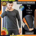 LONGJOHN LONG JOHN BAJU PAKAIAN DALAM MUSIM DINGIN WINTER SALJU TEBAL HANGAT IMPORT PRIA COWOK COWO. 