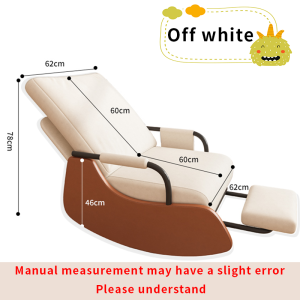 Single Seater High Back Reclining Rocker Leisure Lazy Sofa Bed Comfortable Rock & Recline Armchair
