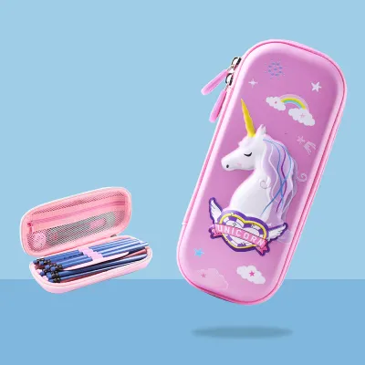 KOTAK PENSIL ANAK 3D TIMBUL KARAKTER AESTHETIC 3 DIMENSI Import Impor
