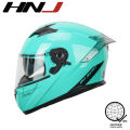 HNJ 983 Full face helmet for motorcycle dual visor women and men original helmets With ICC. 