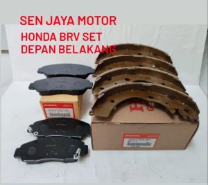 BRAKE PAD BRAKE SHOE BRV KAMPAS REM SET DEPAN BELAKANG BRV