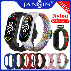 Bracelet for Xiaomi Mi band 9 Strap Elastic adjustable Nylon Braided mi band 8 strap Wristband Miband 9 NFC band9 Smart Bracelet mi band 7 Acceccories