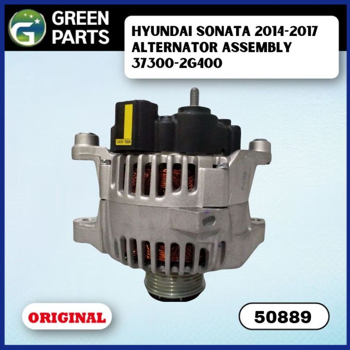 Alternator 110A For Hyundai Sonata Kia 2.4L 2010-2013 – 37300-2G400, Clutch Pulley, New
