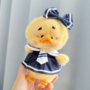 FENAFE【♥️Boneka Tidak Termasuk♥️】15/20 CM Annoying Duck Doll Dress Cartoon Annoying Duck Plush Series Doll Dress Little Yellow Duck Doll Clothes Replacement Irritating Duck Cotton Doll Clothes