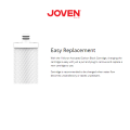 JOVEN JP300 Water Purifier ( SUS 304 Stainless Steel Faucet Included ) | JP300C Water Filter Cartridge. 