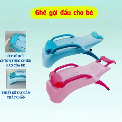 Ghế nằm gội đầu cho bé cao cấp ghế tắm có tay vịn và gối đỡ cổ chống mỏi cho trẻ em My Home DN611