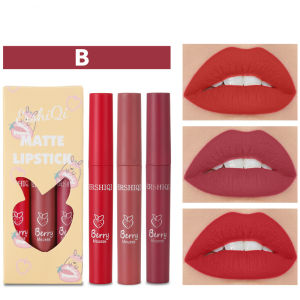 ErshiQi 10 in 1 Lip Tint Set Waterproof Long Lasting Lipstick Set Matte Mist Lipgloss Tint Set Makeup