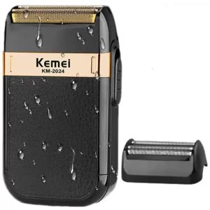 powerful rechargeable shaver for men foil electric shaver beard hair shaving head bald electric razor with extra mesh