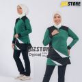 Setelan Olahraga Muslimah / Setelan Baju Senam Wanita / Sportwear. 
