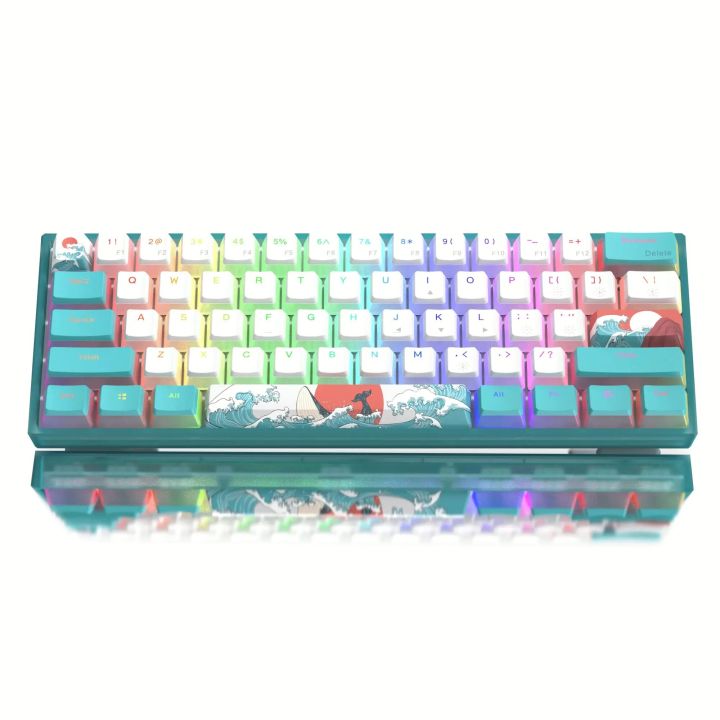 apm Womier WK61 Mechanical Keyboard RGB Wired Gaming Keyboard Hot ...