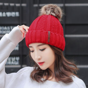 Mũ Len - Nón Len Lót Lông Thời Trang Nữ