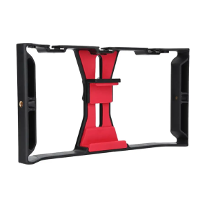 Video Camera Stabilizer Holder Handheld Frame Film Rig Vlog Phone