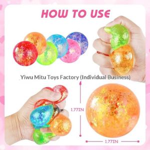 0k miễn phí shipYzlong Đầy Màu Sắc Long Lanh bóng thư giãn Cho Trẻ Em Và Người Lớn-Cảm Giác Relief & tập tay Đồ Chơi