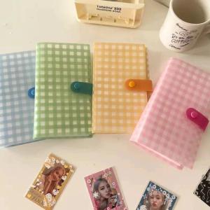 120/240 Slot Business Card Book 3-Inch Polaroid Photo Album Movie Ticket Storage Folder Compact Gift for Organizers Collectors
