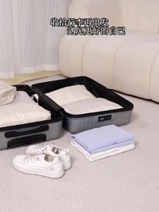 SG stock Compression packing cube jacket storage bagcompression bagtravel luggage clothes sorting storage bag