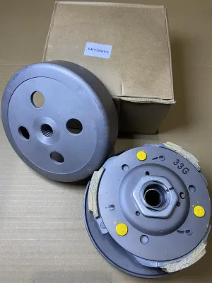 M.POWER CLUTCH ASSY FOR (Mio Sporty /Nouvo Z / GY6-125 150 / Skydrive / MX-125)Torque Drive Set Assembly Made in TaiWan