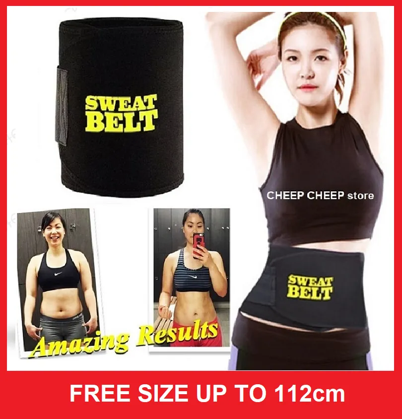 Sweet Sweat Waist Trimming Abdomen Hot Body Slimming Belt For Unisex