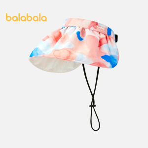 Balabala Childrens Sun Hat Girls Sun Hat 2024 New Spring And Summer Thin Uv Portable Fashion
