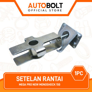 Setelan Rantai Mega Pro MegaPro New Plat Besi Rante Monoshock Mono Shock 150 Stelan Anting