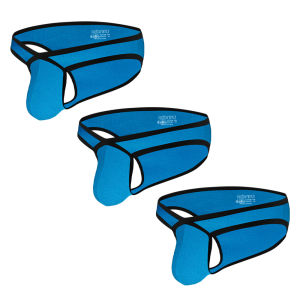 CMENIN ADANNU 3Pcs Cotton นุ่มเซ็กซี่ชายชุดชั้นในกางเกงในชายกางเกงใหม่กางเกงชั้นในกางเกงชั้นในจ็อกสแตรปกางเกงในผู้ชาย Tanga U Pouch AD7205