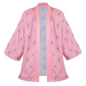 Anime Costume Kamado Nezuko Cosplay Costume Demon Slayer Uniform for Kids and Adult Kimetsu no yaiba Kimono for Women